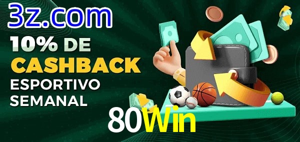 10% de bônus de cashback na 80Win